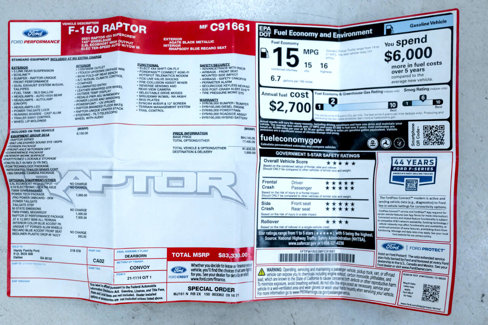 Used 2021 Ford F150 Raptor w/ Raptor 37 Performance Package image 4