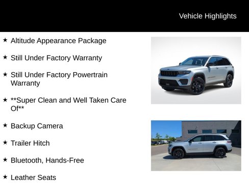Used 2024 Jeep Grand Cherokee Altitude image 16