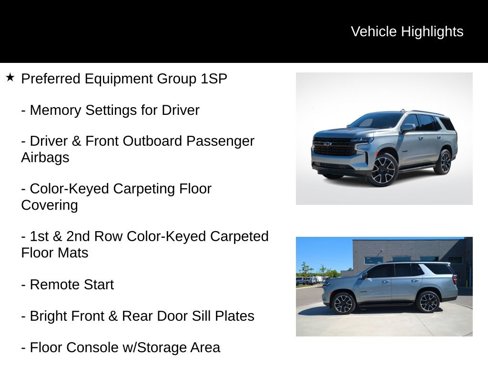 Used 2023 Chevrolet Tahoe RST w/ Luxury Package image 6