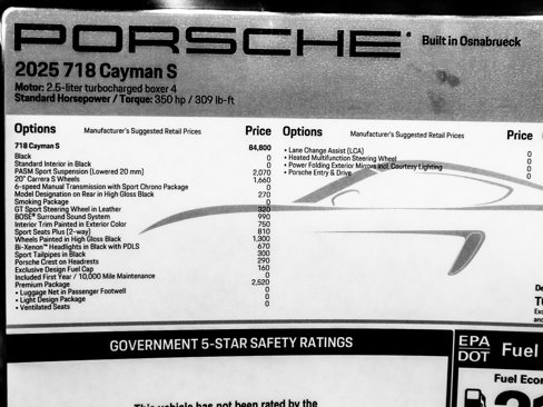 New 2025 Porsche 718 Cayman S image 28