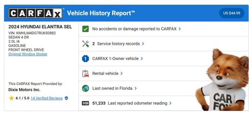 Used 2024 Hyundai Elantra SEL image 22