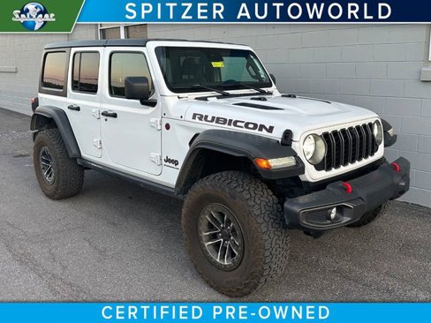 Used 2024 Jeep Wrangler Unlimited Rubicon w/ XTREMEE 35" Tire Package image 1