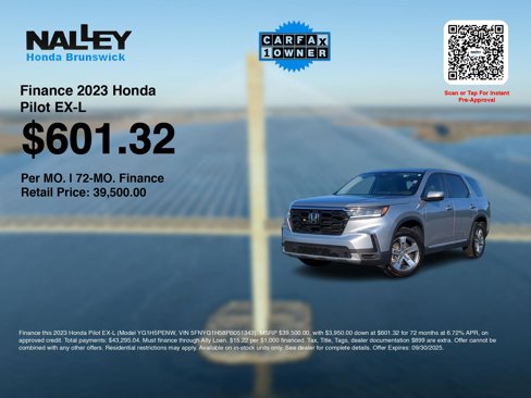 Certified 2023 Honda Pilot EX-L image 3