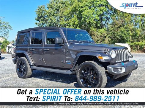 Certified 2022 Jeep Wrangler Unlimited Sahara w/ Cold Weather Group image 1