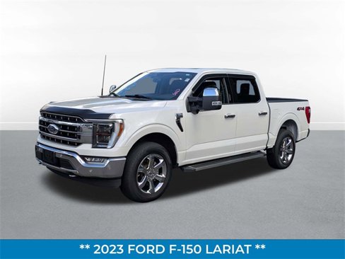 Certified 2023 Ford F150 Lariat w/ Equipment Group 502A High image 8