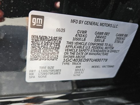 New 2026 Chevrolet Silverado EV Trail Boss w/ Premium Package image 18