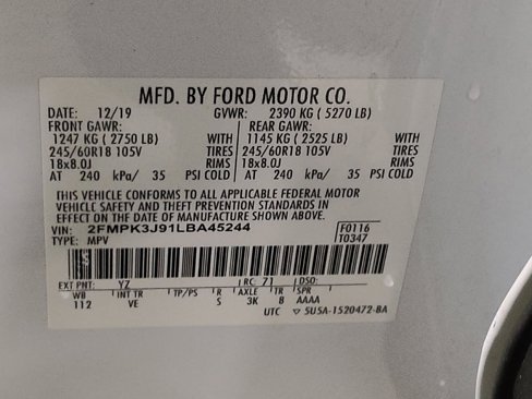 Used 2020 Ford Edge SEL image 33