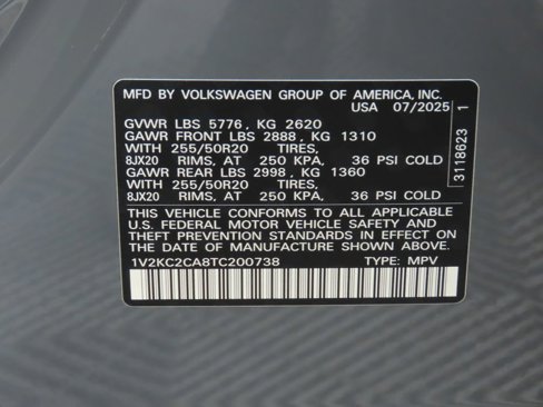New 2026 Volkswagen Atlas Cross Sport SE image 32