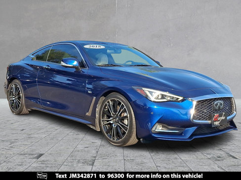 Used 2018 INFINITI Q60 3.0t Sport w/ Sensory Package 3.0T Sport image 1
