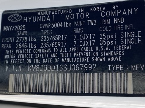 New 2025 Hyundai Tucson Blue image 31