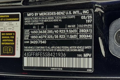New 2025 Mercedes-Benz GLS 580 4MATIC image 29