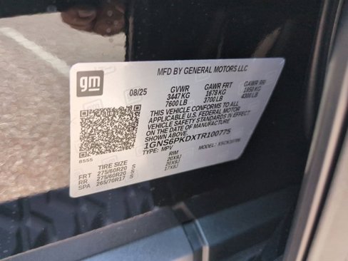 New 2026 Chevrolet Tahoe Z71 w/ Comfort Package image 35