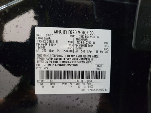 Used 2017 Ford Edge SEL w/ Equipment Group 201A image 33