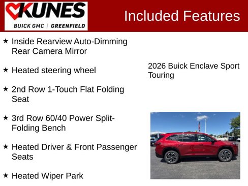New 2026 Buick Enclave Sport Touring w/ Power Package image 4