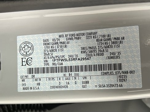 Used 2024 Ford F150 Lariat image 67