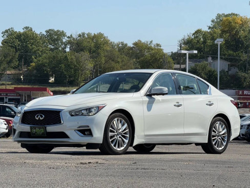 Used 2021 INFINITI Q50 Luxe w/ Cargo Package image 3