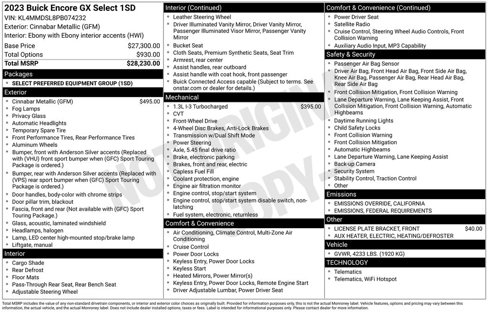 Used 2023 Buick Encore GX Select image 2