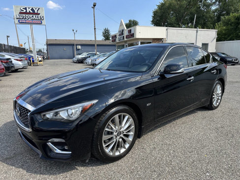 Used 2019 INFINITI Q50 Luxe w/ Essential Package (3.0T Luxe) image 1
