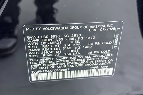 New 2026 Volkswagen Atlas SEL Premium R-Line image 28