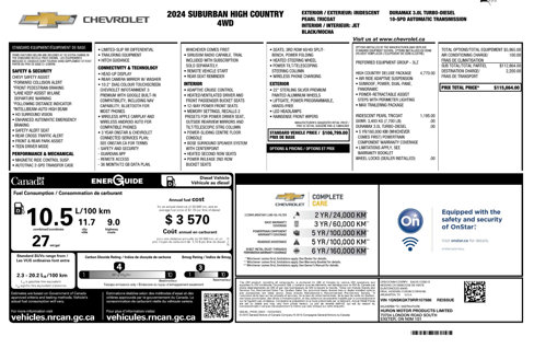 Used 2024 Chevrolet Suburban High Country image 4