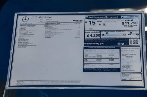 New 2025 Mercedes-Benz G 63 AMG 4MATIC image 28