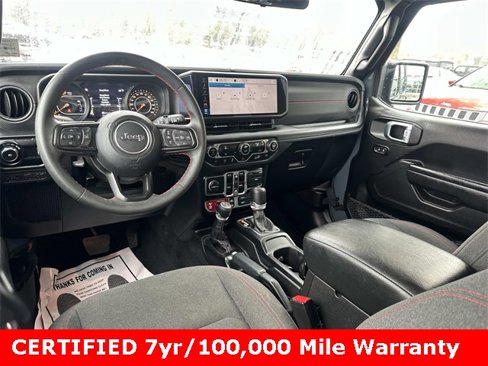 Certified 2024 Jeep Wrangler Unlimited Rubicon w/ Capability Package image 14