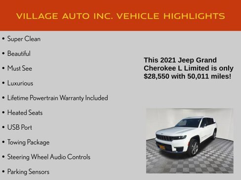 Used 2021 Jeep Grand Cherokee L Limited image 7