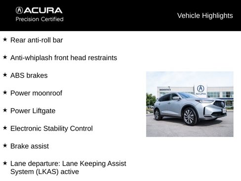 Certified 2025 Acura MDX w/ Technology Package image 13
