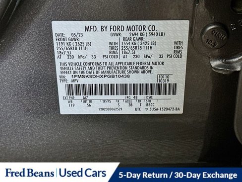 Certified 2023 Ford Explorer XLT w/ Equipment Group 202A image 41