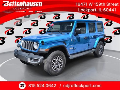 Certified 2024 Jeep Wrangler Sahara w/ Dual Top Group image 1