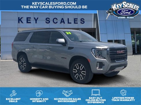Used 2024 GMC Yukon XL AT4 w/ Technology Package image 1
