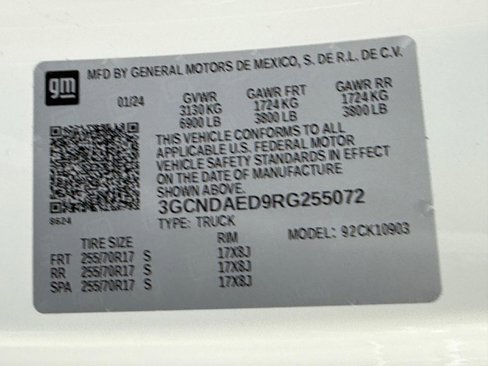Certified 2024 Chevrolet Silverado 1500 W/T w/ WT Value Package image 24
