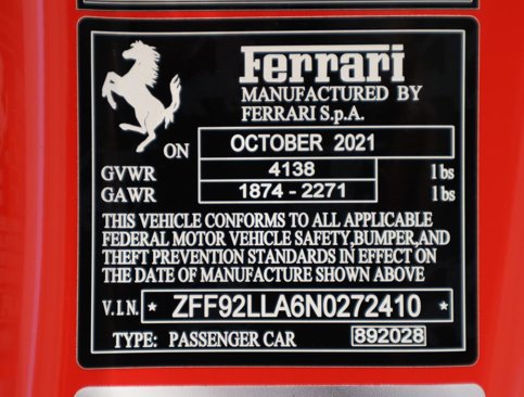 Certified 2022 Ferrari F8 Tributo image 39