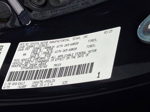 New 2025 Toyota Tundra Limited image 24