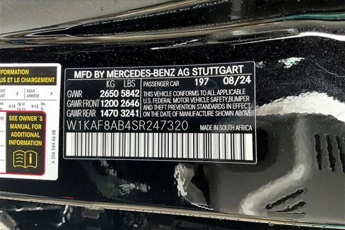 New 2025 Mercedes-Benz C 63 AMG S image 13