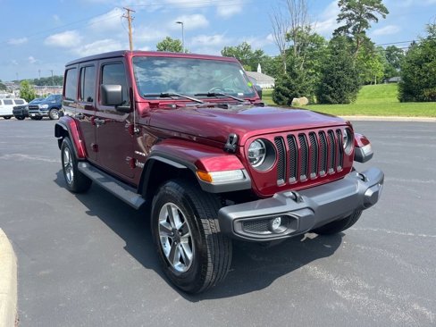 Used 2022 Jeep Wrangler Unlimited Sahara w/ LED Lighting Group image 7