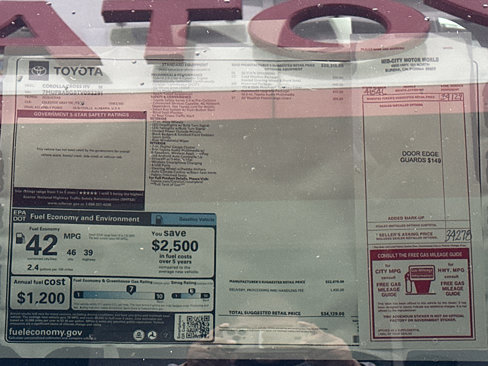 New 2026 Toyota Corolla Cross SE w/ Moonroof Package image 27