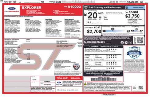 Certified 2024 Ford Explorer ST w/ Equipment Group 401A image 4