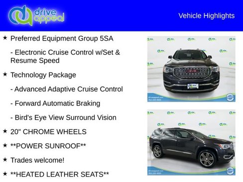 Used 2019 GMC Acadia Denali w/ Technology Package image 6