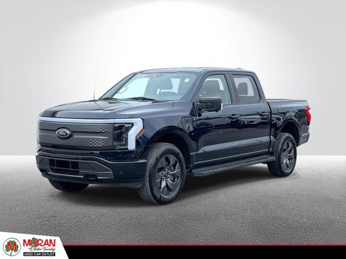 Used 2023 Ford F150 Lightning XLT w/ Equipment Group 312A High image 1