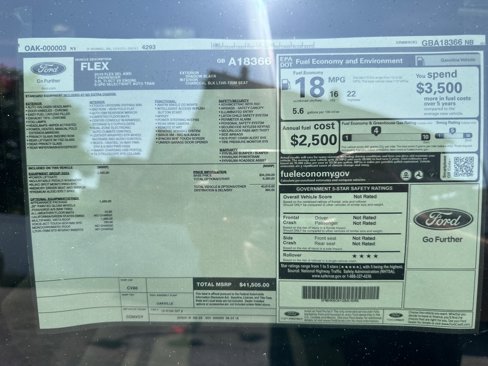 Used 2016 Ford Flex SEL w/ Equipment Group 202A image 16