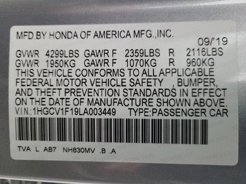 Used 2020 Honda Accord LX image 33