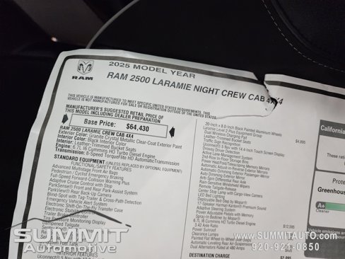 New 2025 RAM 2500 Laramie image 42