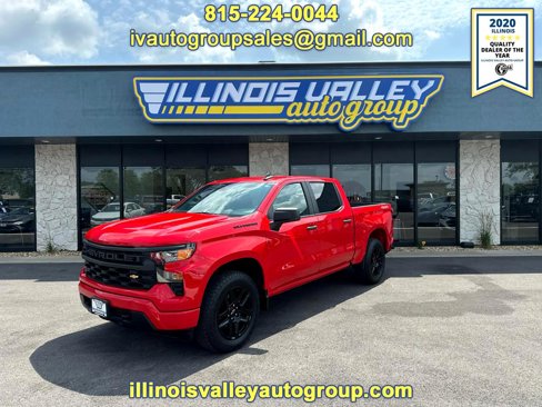 Used 2022 Chevrolet Silverado 1500 Custom w/ LPO, Dark Essentials Package image 1