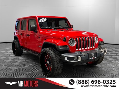 Used 2023 Jeep Wrangler Sahara w/ Cold Weather Group image 1
