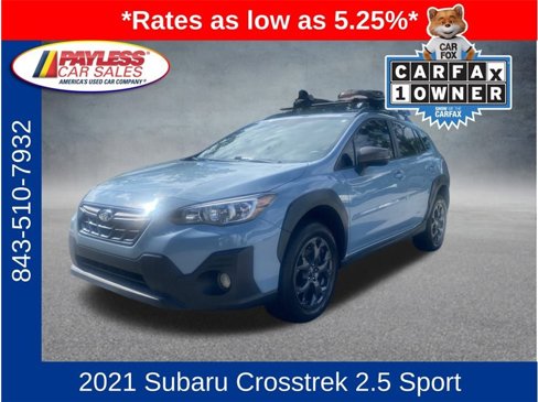 Used 2021 Subaru Crosstrek 2.5i Sport w/ Moonroof Package image 1