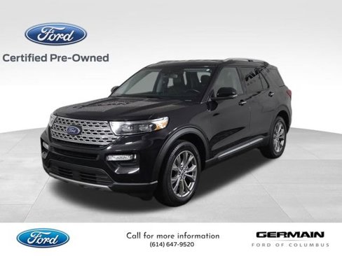 Certified 2022 Ford Explorer Limited w/ Equipment Group 301A image 1