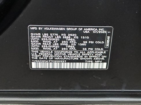 New 2026 Volkswagen Atlas Cross Sport SEL R-Line image 20