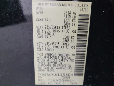 Used 2020 Nissan Murano S image 33