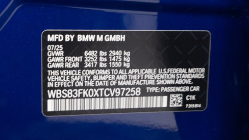 Used 2026 BMW M5 w/ Executive Package image 96